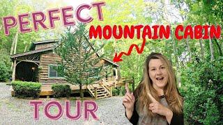 Found the PERFECT North Georgia Mountains CABIN IN THE WOODS  Blue Ridge Georgia Luxury Cabin TOUR