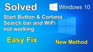 SOLVEDStart Menu not working in Windows 10  Windows taskbar not working