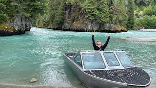 MUST SEE Upper PIT RIVER JET BOAT CAMPING