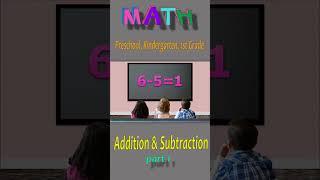 Addition & Subtraction - part 1