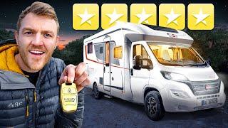 Camping in 5 Star Luxury Motorhome