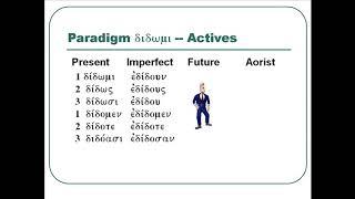 Learn Greek -- Chapter 25 -Mi Verbs