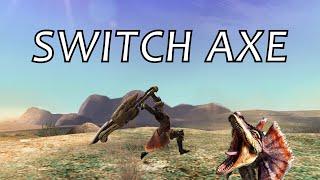 MHP3rd How to use the Switch Axe