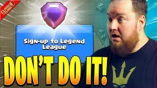 What Happens After You Push a Low Town Hall to Legends League? - Clash of Clans