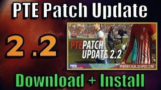 PES 2018 PTE Patch 2.2  Download + Install on PC