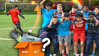 EPISCHE RUNDLAUF FUßBALL CHALLENGE vs ABONNENTEN um neue SCHUHE