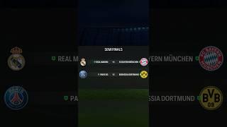 Simulating the Champions League SEMI FINALS…