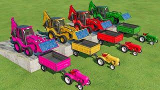 COLOURS OF LOADER  JCB BACKHOE LOADER IN FS22  FARMING SIMULATOR 22