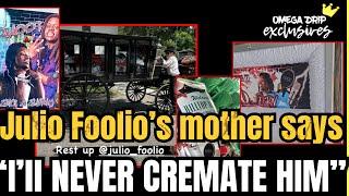 Julio Foolio’s Mother Says “I would never CREMATE him” Julio Foolio was laid to rest 6️⃣️🩸 #kta