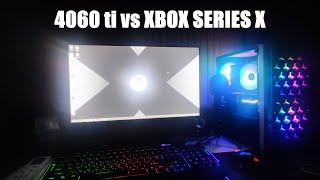 Купил игровой PC Xbox Series X vs RTX 4060TI