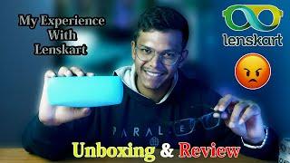 Lenskart Experience - Eyeglass With Blue Cut Lens - Unboxing & Review By Khans 
