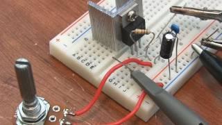 LM317 Adjustable Voltage Regulator Tutorial