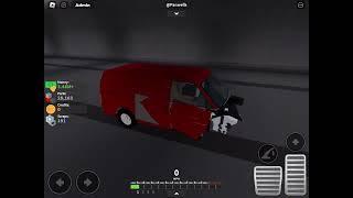 Roblox  Car Crushers 2  Chevy Astro 2nd Gen Top Speed & Crash Test Old