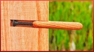 Amazing Woodworking Techniques & Wood Joint Tips  Genius Wooden Connections  by @marcip