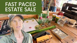 Hunting for a Vintage Farmhouse Scale ESTATE SALE SHOP WITH ME