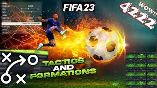 Master the 4222 Formation Dominate Your Opponents in FIFA 23 with this Unstoppable Tactical Setup