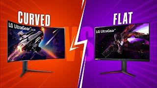 Curved Vs Flat Monitors  Which One to Buy?