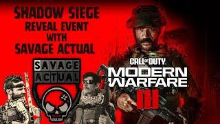 Call Of Duty Modern Warfare 3 Seige Event MW3 Preview