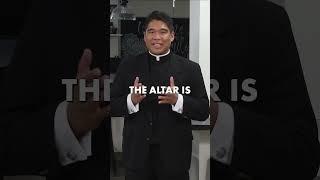 Why does the Priest kiss the altar?