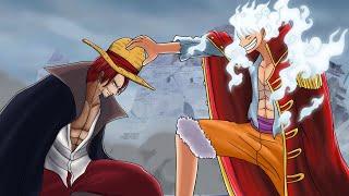 Luffy Gear 5 vs Shanks Luffy Gear 6 Awaken Straw Hat comes back to Shanks  One Piece Fan Anime 4K