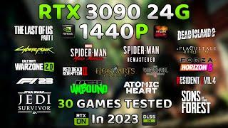 RTX 3090 in 2023  30 Games Tested in 1440P