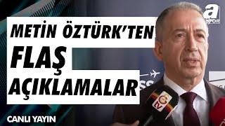 Galatasaray Spor Kulübü İkinci Başkanı Metin Öztürk Sahada Kazanmayı Beceremiyorlar  A Spor