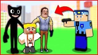 KEREM KOMİSER KASLI EFEKANI KURTARDI  - Minecraft ZENGİN FAKİR HAYATI