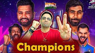 𝗖.𝗛.𝗔.𝗠.𝗣.𝗜.𝗢.𝗡.𝗦  India Won T20 World Cup...