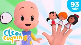 Finger Family  and more Nursery Rhymes by Cleo and Cuquin  Children Songs