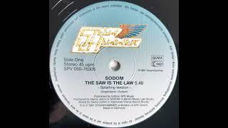 Sodom - The Saw Is The Law 12 inch