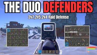 How a VETERAN DUO Snowballs into RAID DEFENSES  Rust Console Movie