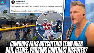 There Is Low Excitement For Fans Right Now Are Cowboy Fans Giving Up On Them?  Pat McAfee Reacts