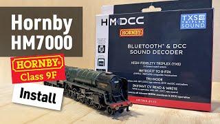 Hornby HM7000 TXS Decoder Install - Hornby 9F