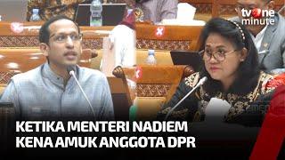 Penuh Emosi Anggota DPR Amuk Menteri Nadiem Singgung Gaji Guru dan P3K  tvOne Minute