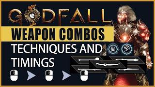 Godfall  All Weapon Combos Techniques and Timings