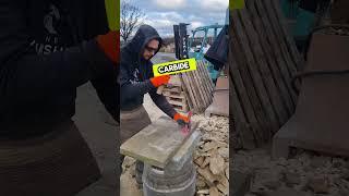 No tape measure required #construction #stonework #stone