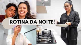 MINHA ROTINA DA NOITE NA CASA NOVA