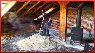 Man Turns an Old ATTIC Into an Amazing LOFT  DIY Start to Finish by @attagat