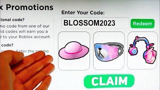 2023 *5 NEW* ROBLOX PROMO CODES All Free ROBUX Items in MARCH + EVENT  All Free Items on Roblox