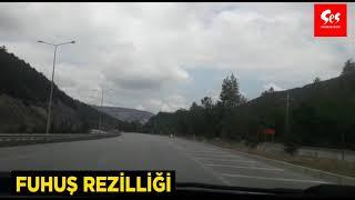 Samsun Ankara karayolunda fuhuş rezaleti