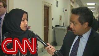 Rep. Ilhan Omar gets upset with CNN reporter What is wrong with you?
