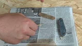 Замена накладок на ноже Victorinox