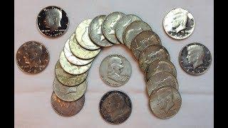 EPIC Half Dollar Box 40% & 90% Silver Plus Proofs and More - Coin Roll Hunting