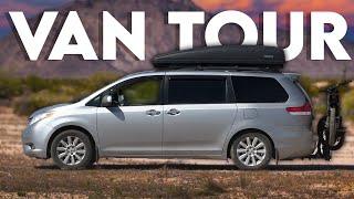 Stealth Minivan Camper Tour