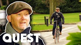 Drew Rides Vintage Bikes As He Haggles With Antique Bicycle Collector  Salvage Hunters
