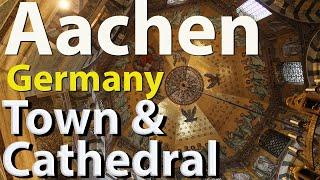 Aachen Germany historic center and cathedral