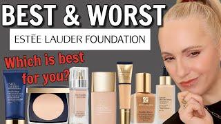 Ranking ESTEE LAUDER Foundations  Which one is best for you?