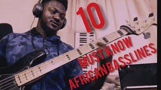 10 MUST KNOW AFRICAN MAKOSSA SEBEN CALYPSO SOUKOUS BASSLINES  BASSMATICS