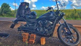 Ficamos na estrada mas chegamos na Argentina - Vulcan 900