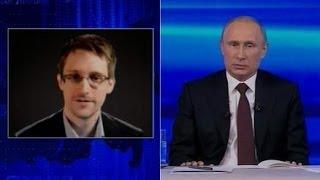 Vladimir Putin Assures Edward Snowden Russia Does Not Spy On All Citizens